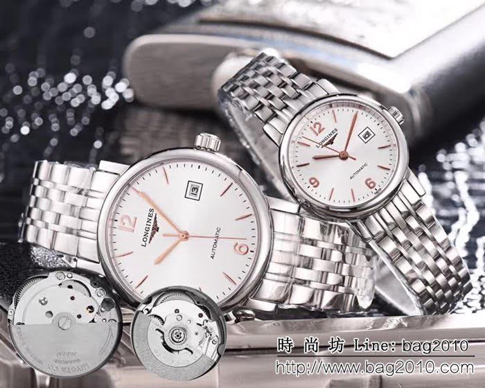 LONGINES浪琴 全自動機械 情侶對表 WSS0771